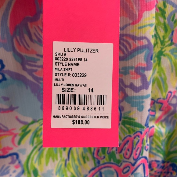 🛑SOLD🛑Lilly Pulitzer Mila Lilly Loves Hawaii - Picture 2 of 2